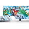 revell rc show truck mercedes benz actros dino express scala 1:32