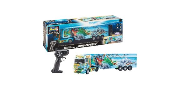 revell rc show truck mercedes benz actros dino express scala 1:32