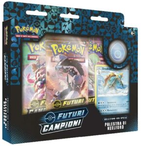 pokemon futuri campioni collezione con spilla palestra keelford ita