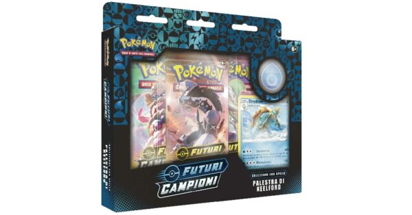 pokemon futuri campioni collezione con spilla palestra keelford ita