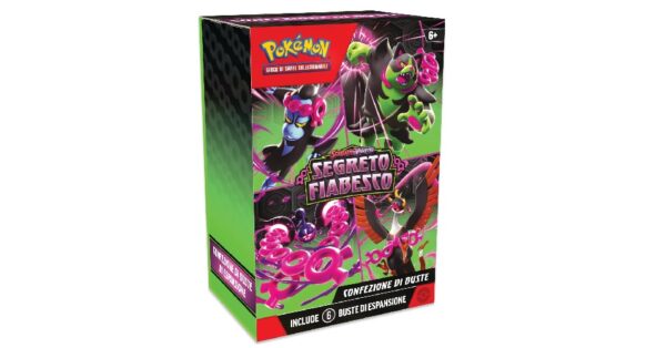 pokemon segreto fiabesco bundle 6 bustine ita