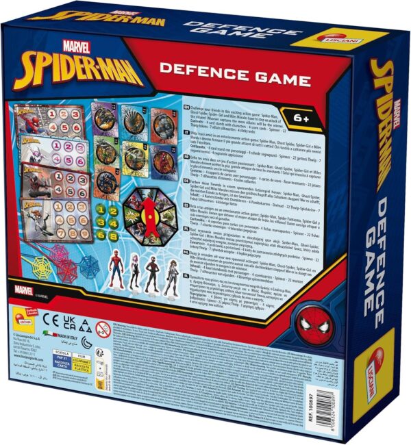 spiderman defence game lisciani